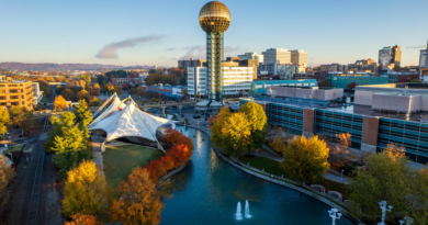 The Sunsphere in Knoxville TN